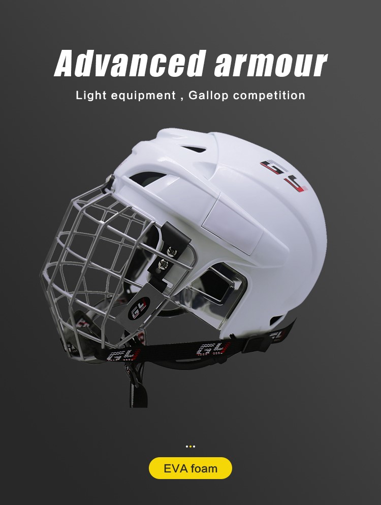 Requisitos y precauciones del casco de hockey sobre hielo