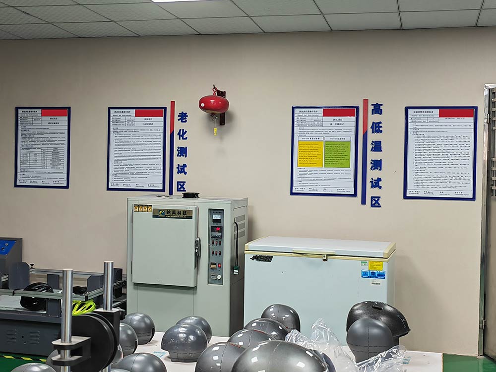 Equipo de hockey Premier: laboratorio de pruebas e instalación de fabricación