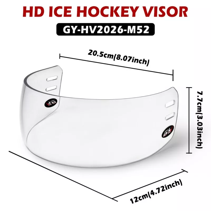 Lanzamiento oficial de GYHOCKEY: la serie de viseras de hockey sobre hielo HD 2026 ya está disponible a nivel mundial