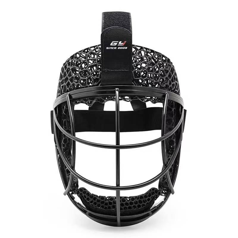 Máscara de esquina defensiva de hockey sobre césped de alta seguridad: metaespuma impresa en 3D personalizada