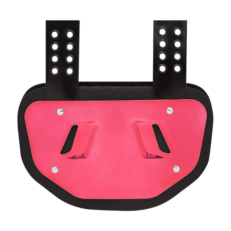 Placa trasera Chromeshield de calidad profesional | Protección de la columna vertebral resistente a impactos para linieros y apoyadores