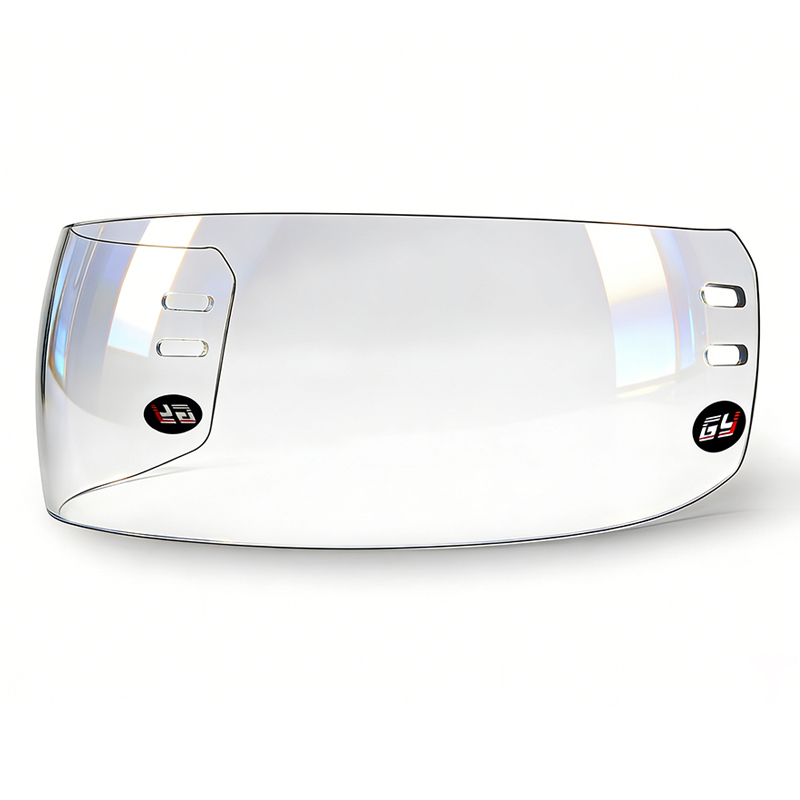 Visera universal de hockey sobre hielo HD sin niebla | Visera protectora antirrayas para hockey.